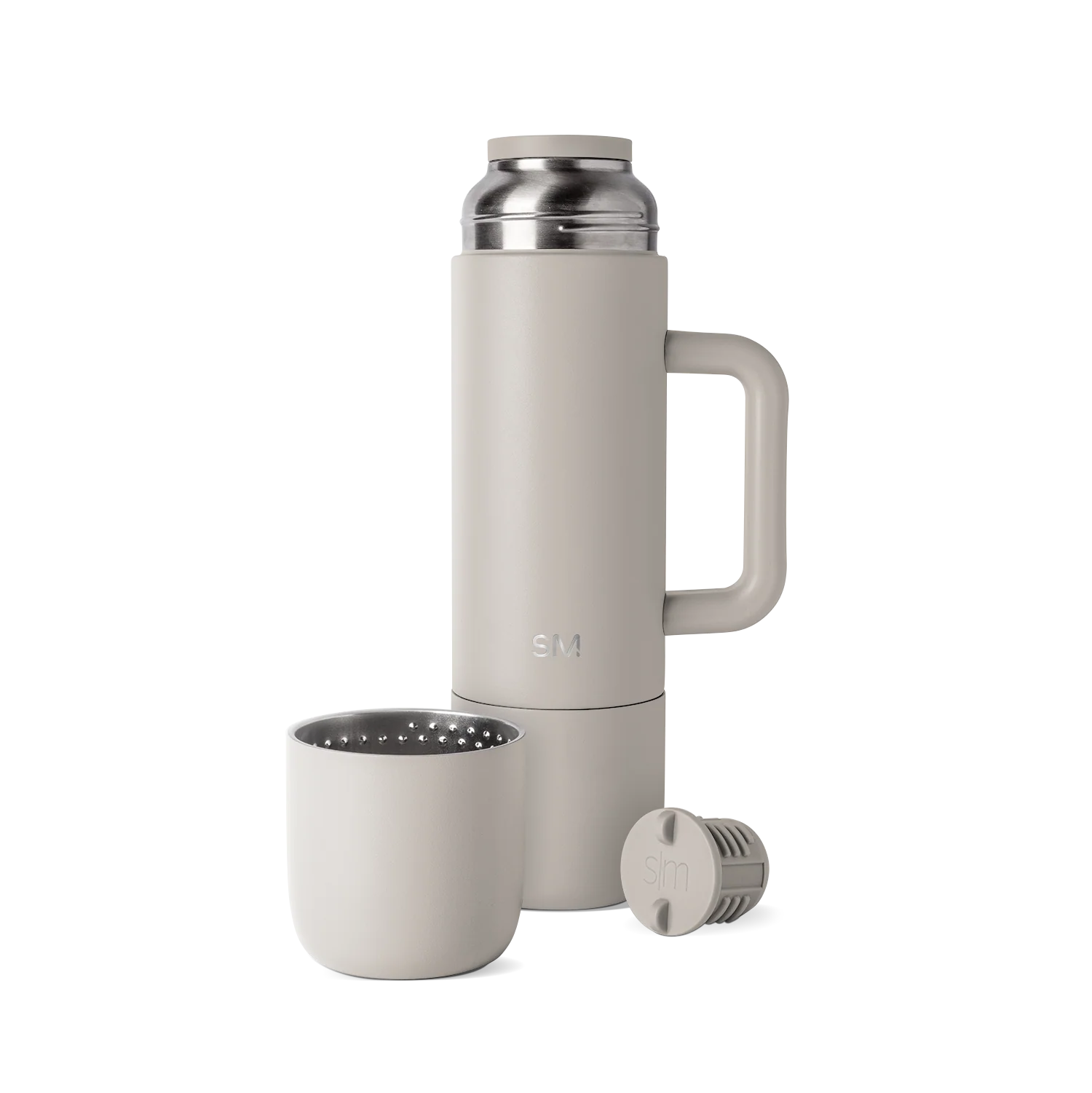 Simple Modern Roam Bottle - 36oz Almond Birch