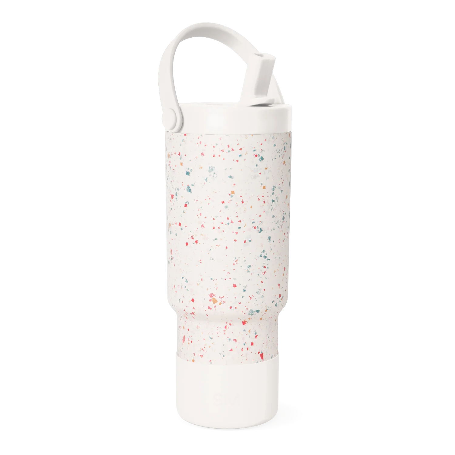 Simple Modern Kids Trek Pivot Tumbler - 24oz Cream Terrazzo
