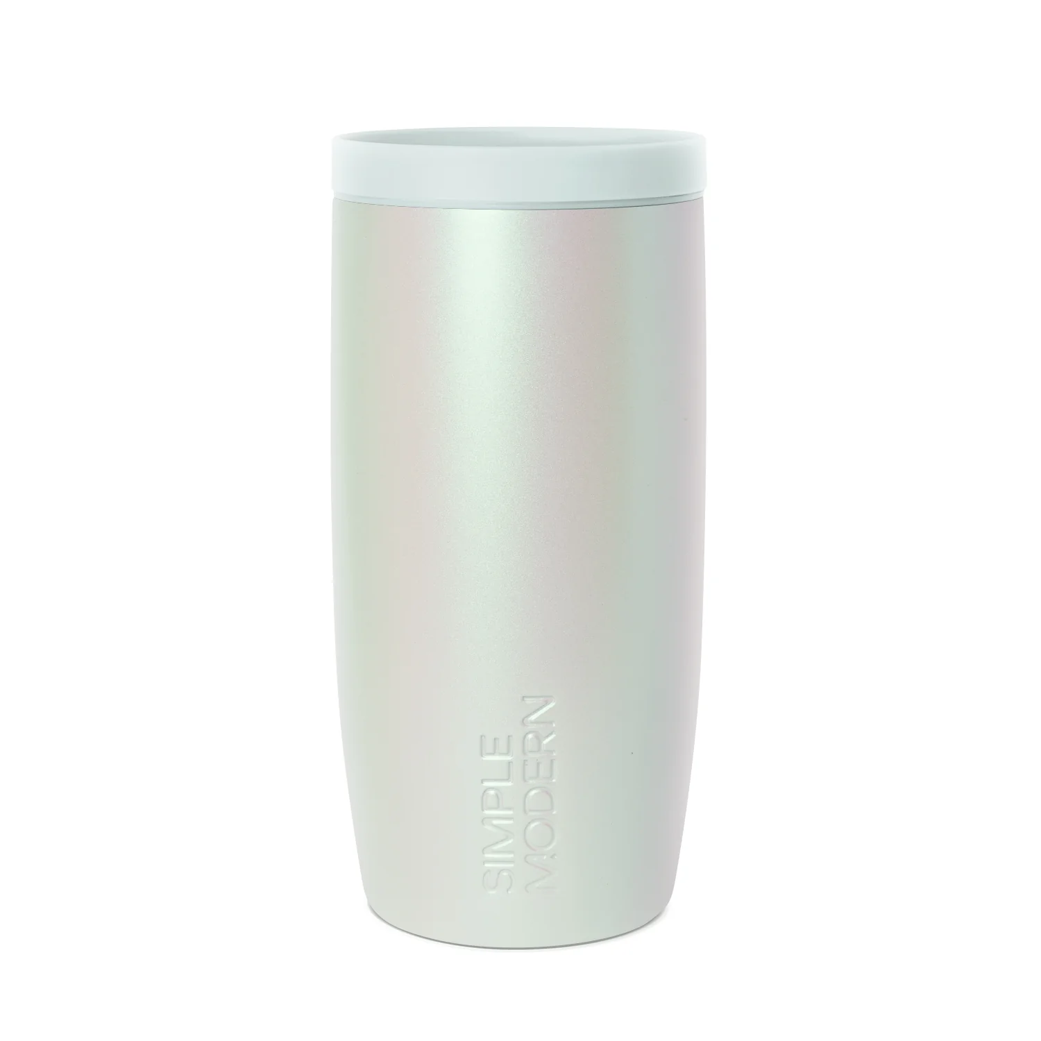 Simple Modern Voyager Tumbler - Signature - 16oz Spring Air Pearl