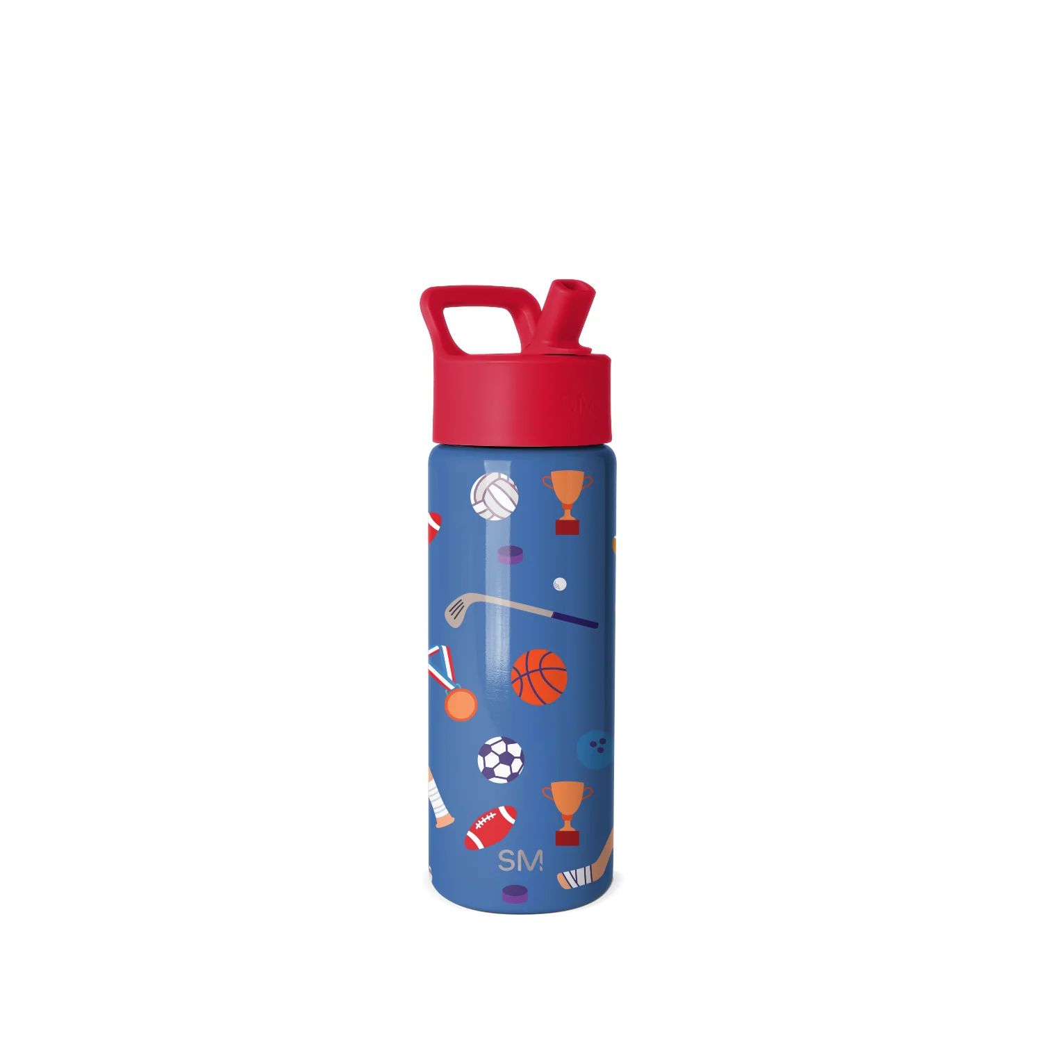 Simple Modern Summit Kids Water Bottle with Straw Lid - 18oz Sports Balls