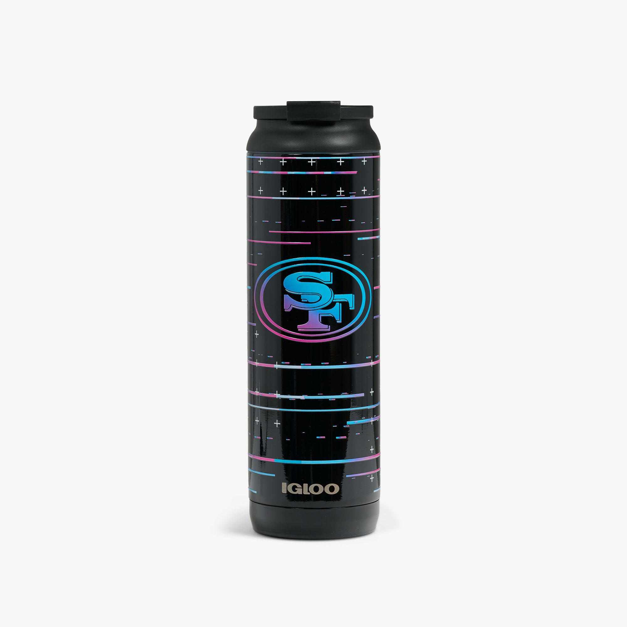 Igloo NFL Neon San Francisco 49ers 20 Oz Flip ‘n’ Sip Tumbler