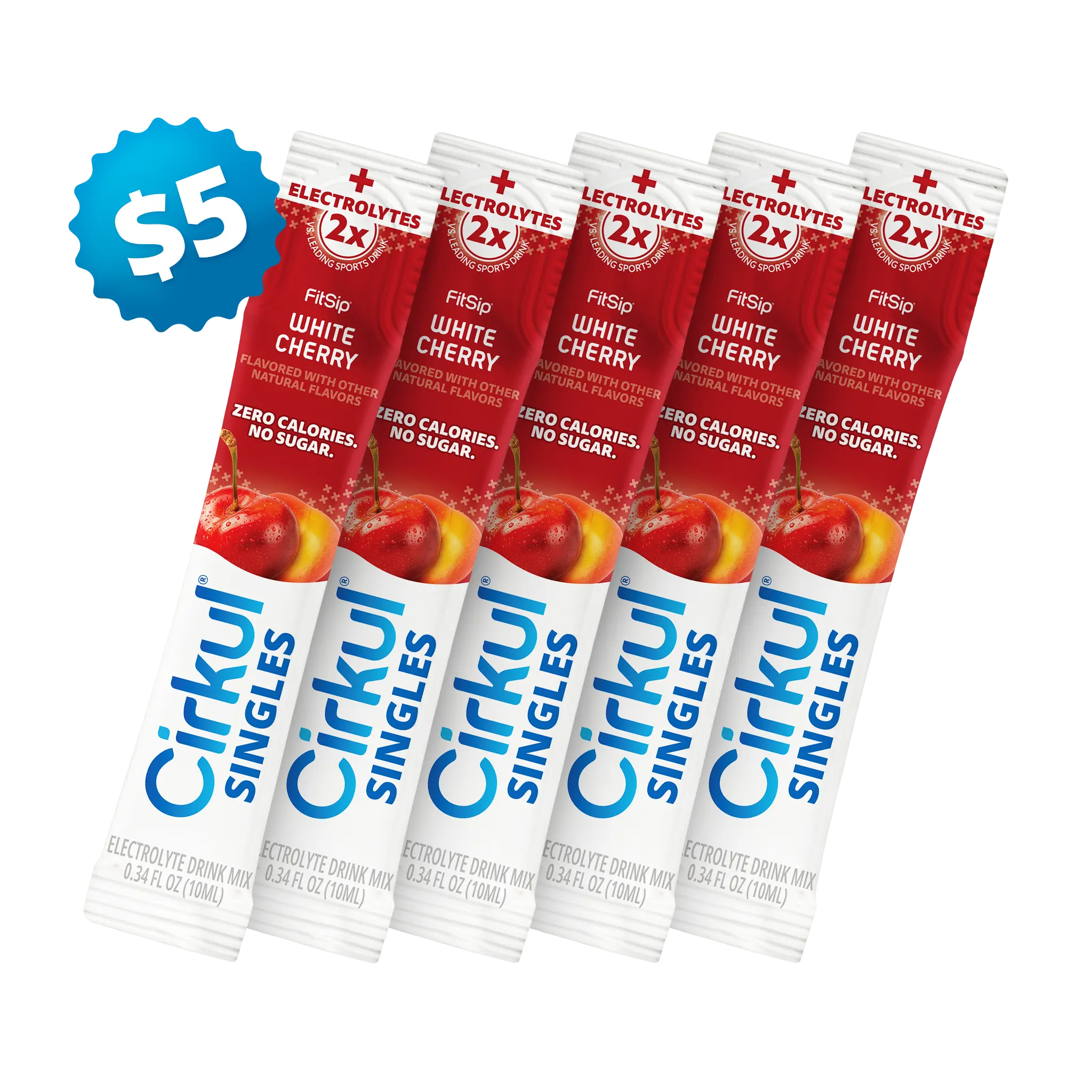 Cirkul 5 For $5 - FitSip® White Cherry