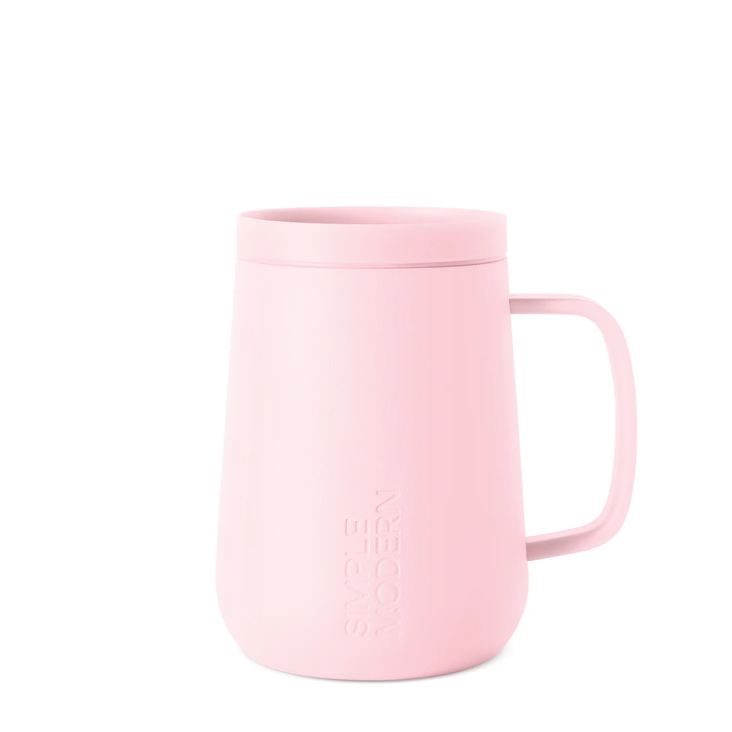 Simple Modern Voyager Mug with Handle - Signature - 12oz Blush