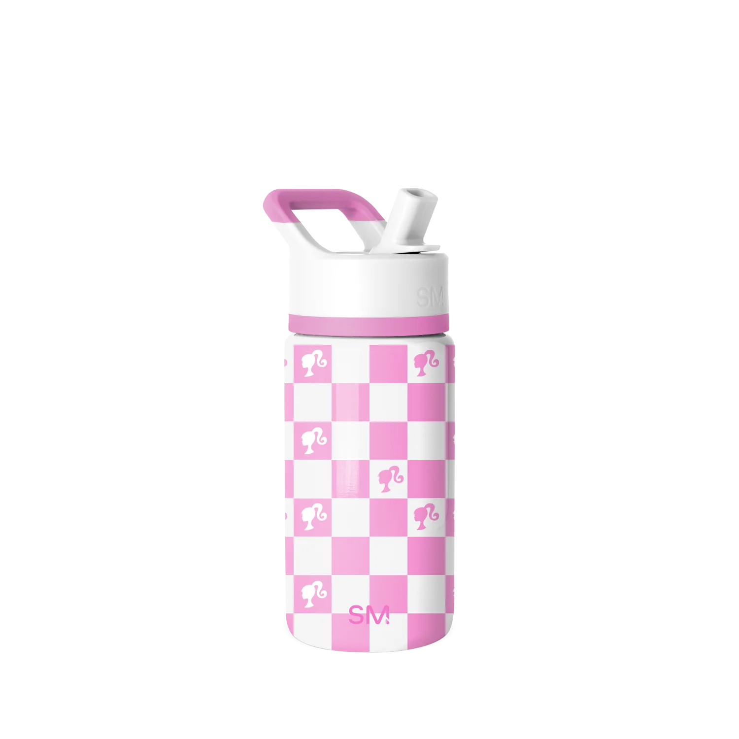 Simple Modern Summit Kids Water Bottle with Straw Lid - 14oz Barbie Checkmate