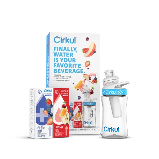 Cirkul 12oz. Plastic Bottle Starter Kit