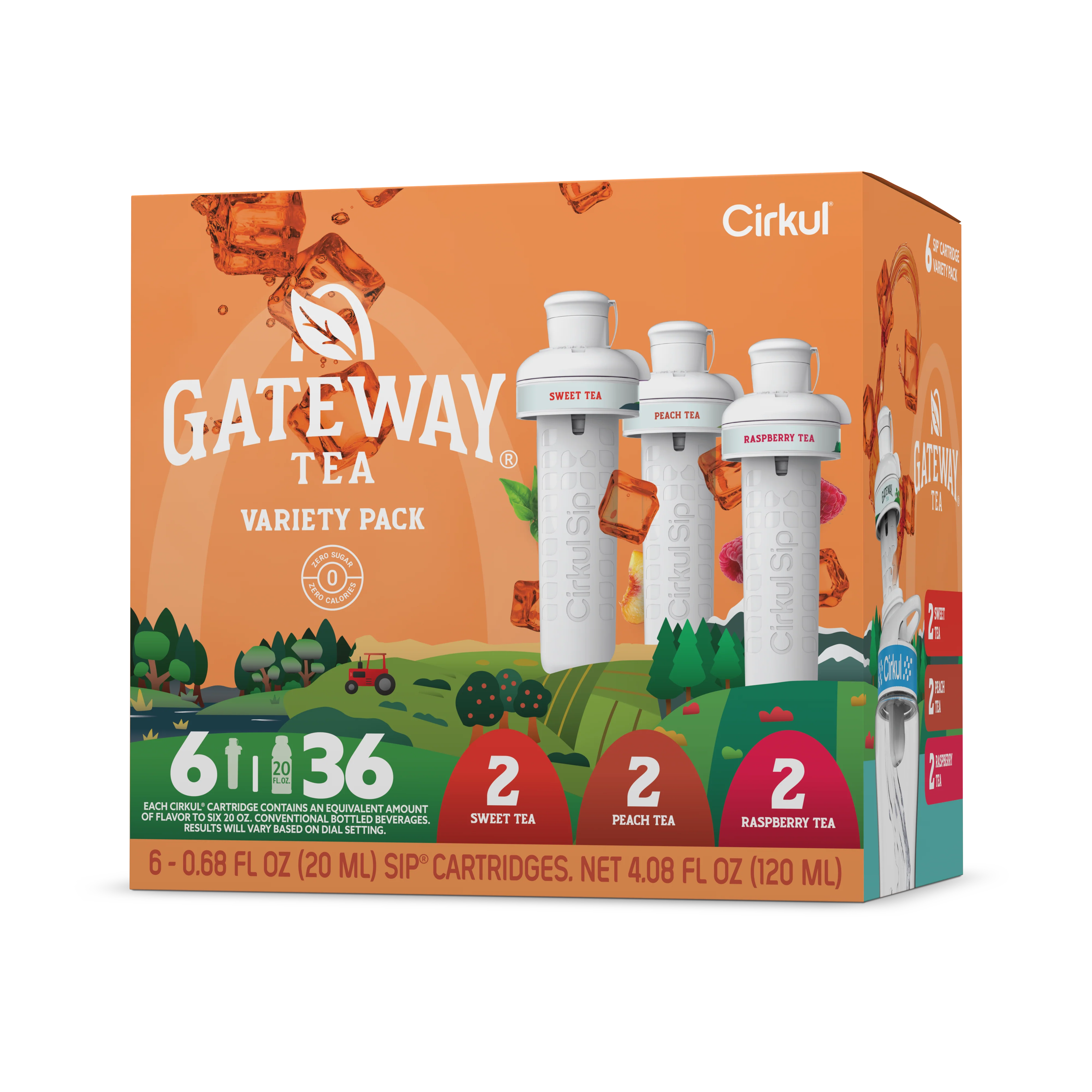 Cirkul Gateway Tea® 6-Pack Variety Pack