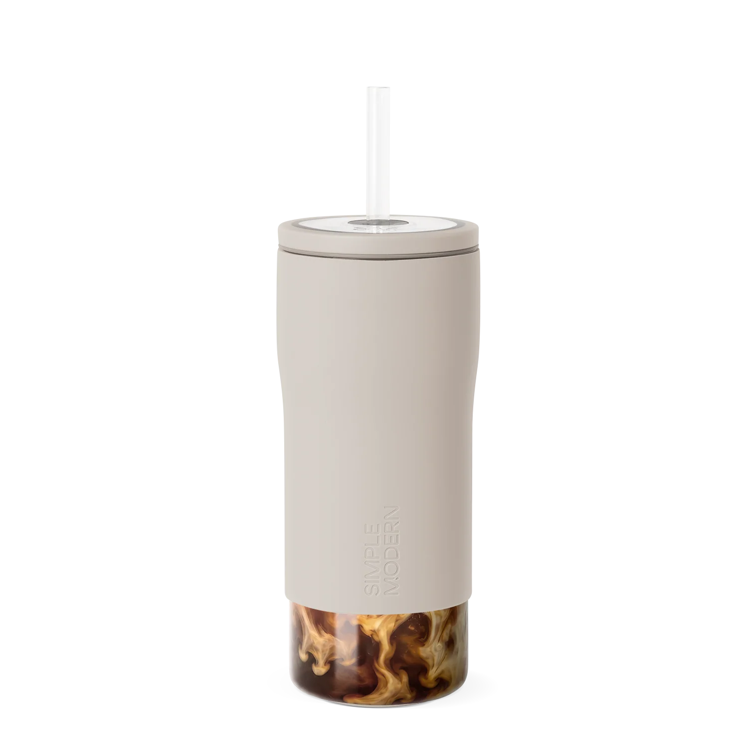 Simple Modern Iced Clarity Cup - 20oz - Almond Birch