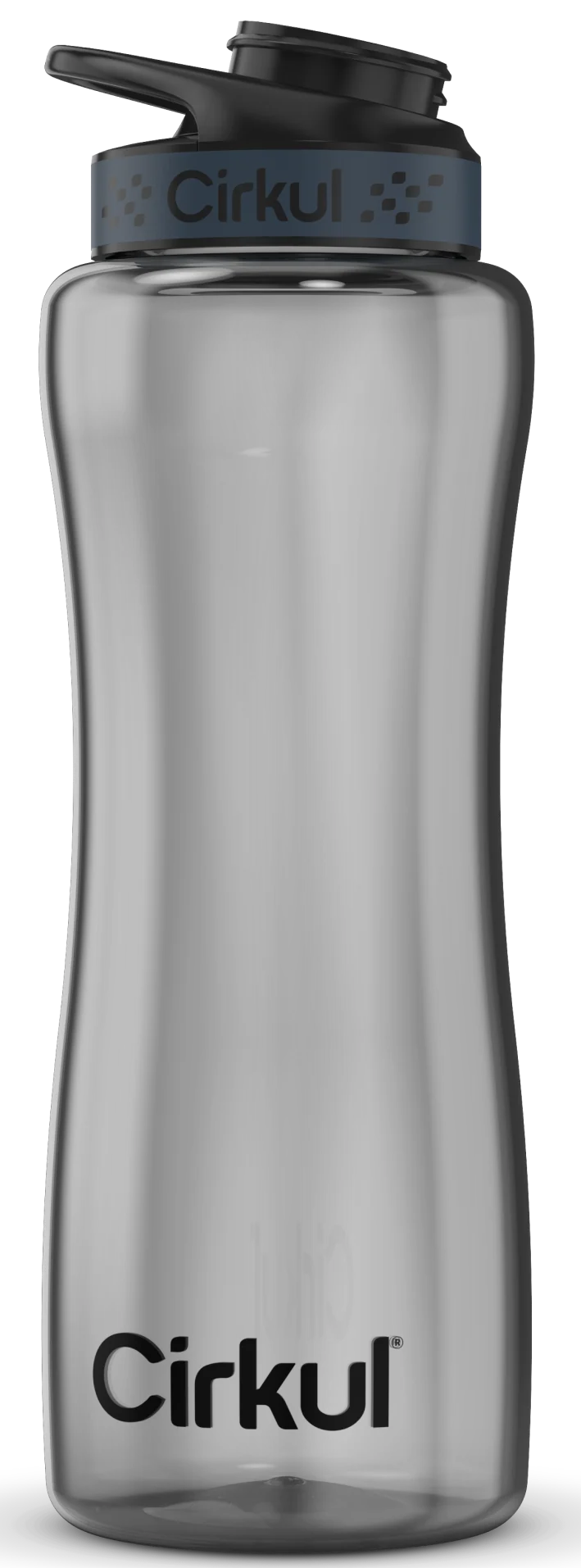 Cirkul 32oz. Black Tint Plastic Cirkul Bottle & Comfort-Grip Lid