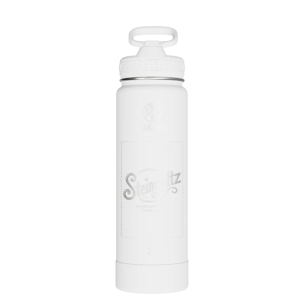 Takeya Actives Water Bottle With Straw Lid - 24oz Arctic