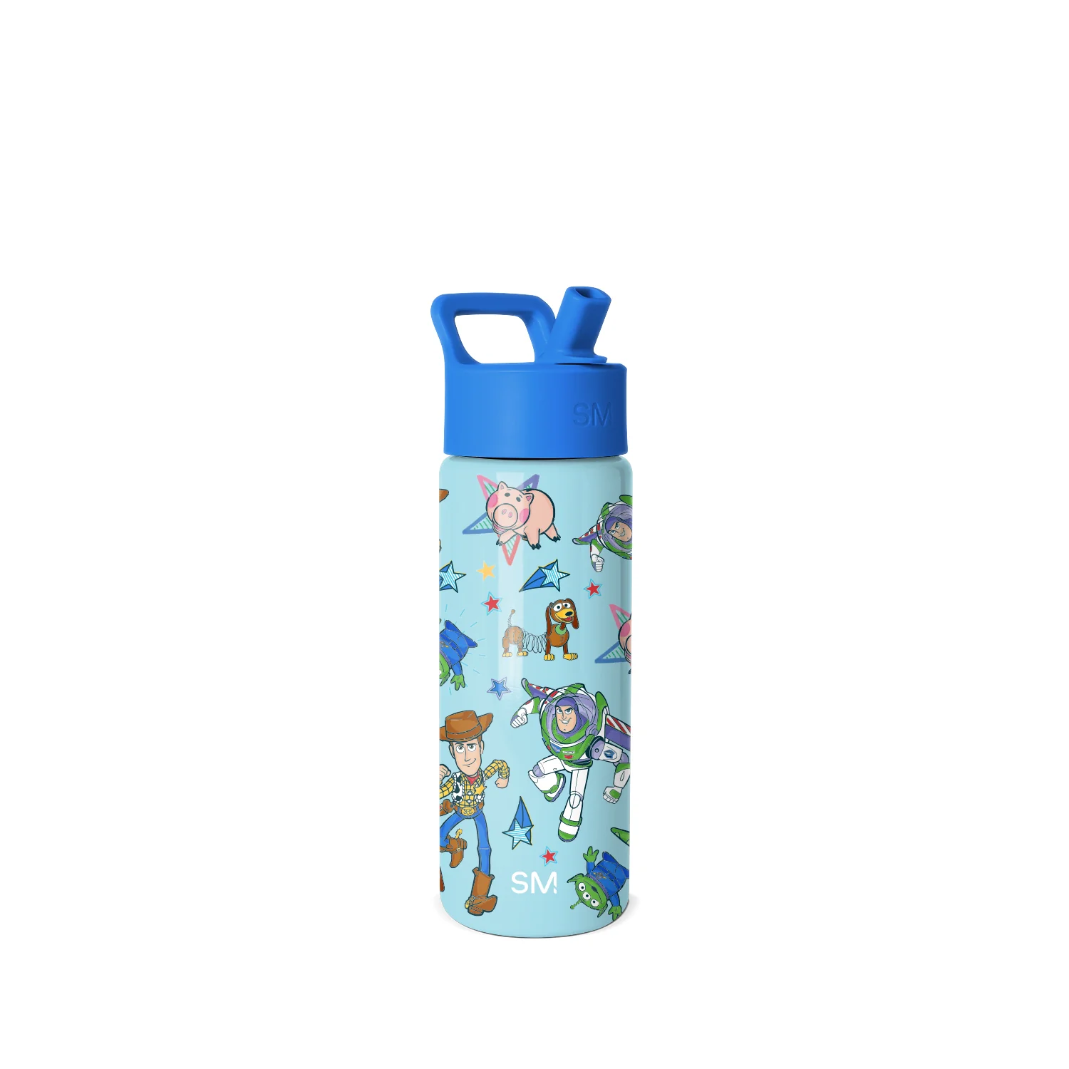 Simple Modern Summit Kids Water Bottle with Straw Lid - 18oz Buzz and Woody Adventures