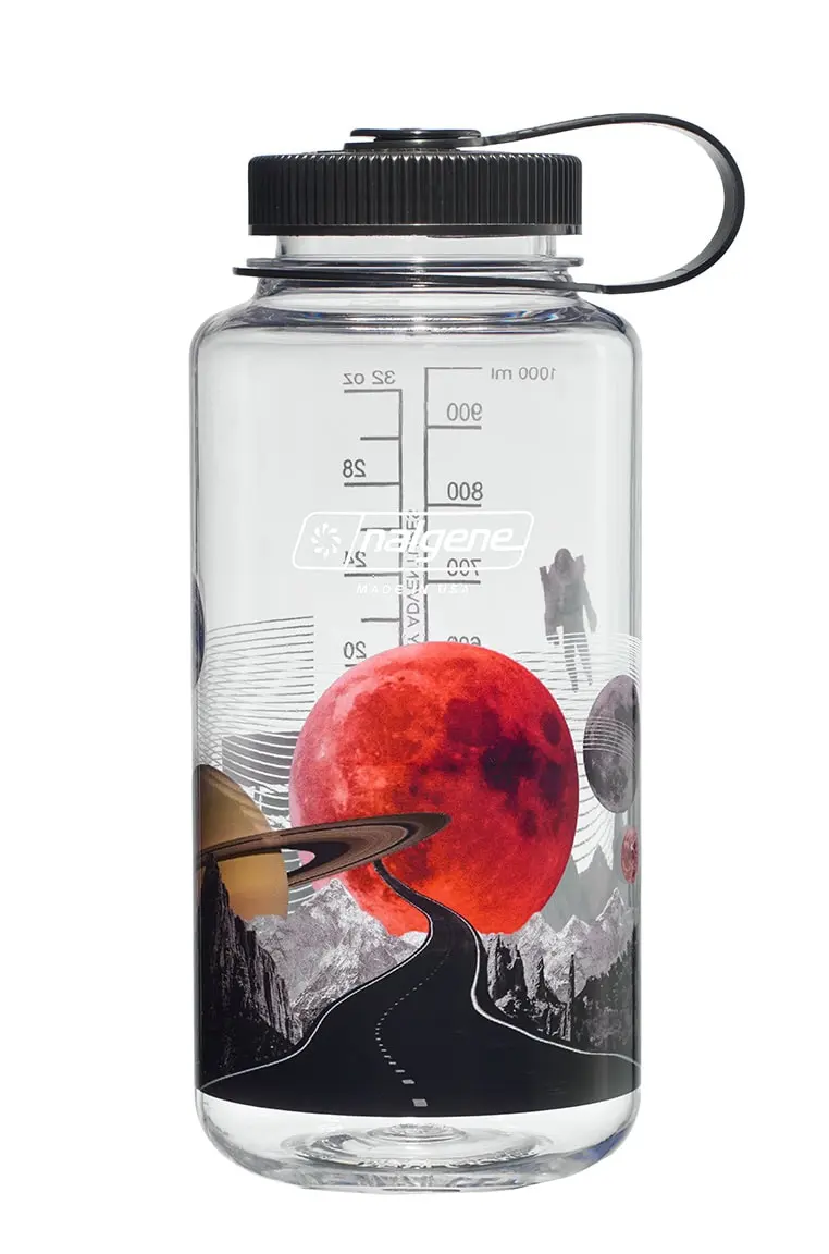 Nalgene 32oz Wide Mouth Surrealist Bottles