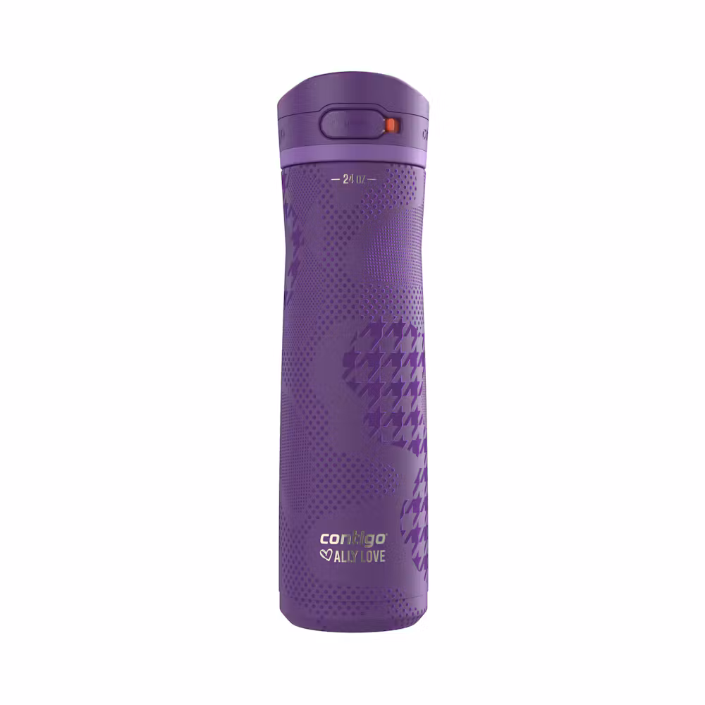 Contigo x Ally Love Jackson Chill 2.0 Stainless Steel Water Bottle with AUTOPOP® Lid, 24oz